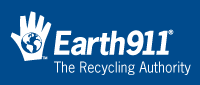 Earth 911 Logo - Recycle your Christmas Tree